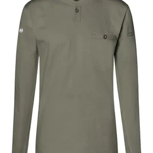 Hoge Kwaliteit Performance Werkshirt Met Lange Mouwen - Saliegroen - L