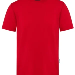 T-Shirt Voor Heren, Casual Model, Gemaakt Van Duurzaam Materiaal - Rood - L Flitsaanbieding