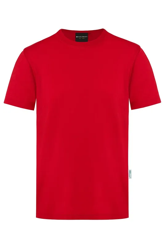 T-Shirt Voor Heren, Casual Model, Gemaakt Van Duurzaam Materiaal - Rood - L Flitsaanbieding