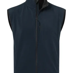 Voordeelprijs Klassiek Softshell Vest Voor Heren - Marineblauw - M