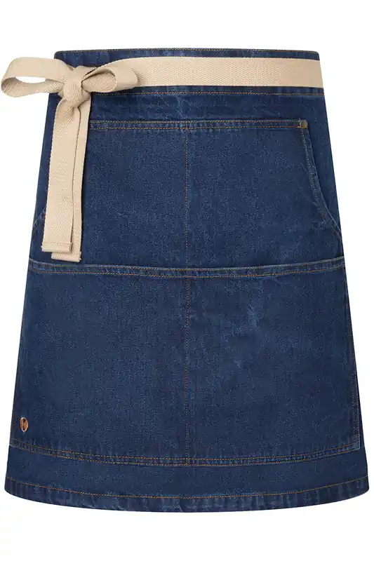 Korting Tailleschort Van Denim In Urban Stijl - Denimblauw