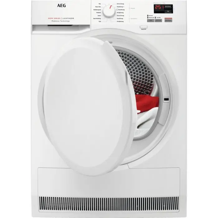 AEG T6DB72KP wasdroger Favoriet