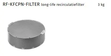 Airone RFKFCPNFILTER onderdeel Koopje