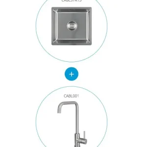 CARESSI CABL37001 spoelbak Speciale Aanbieding