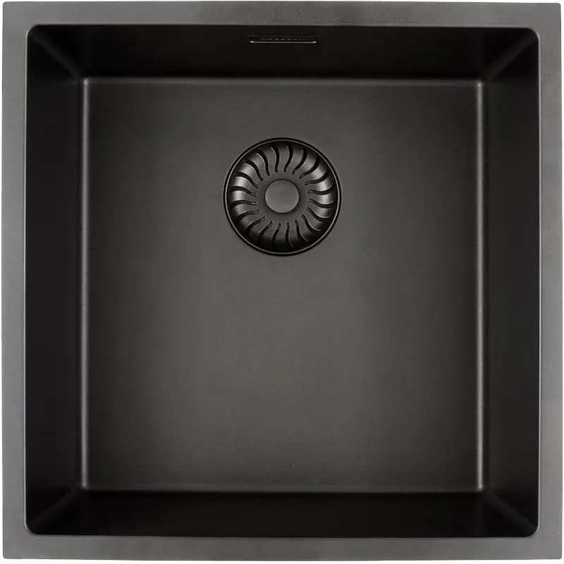Caressi CAGRPP40BK-HPL spoelbak Gratis Retour