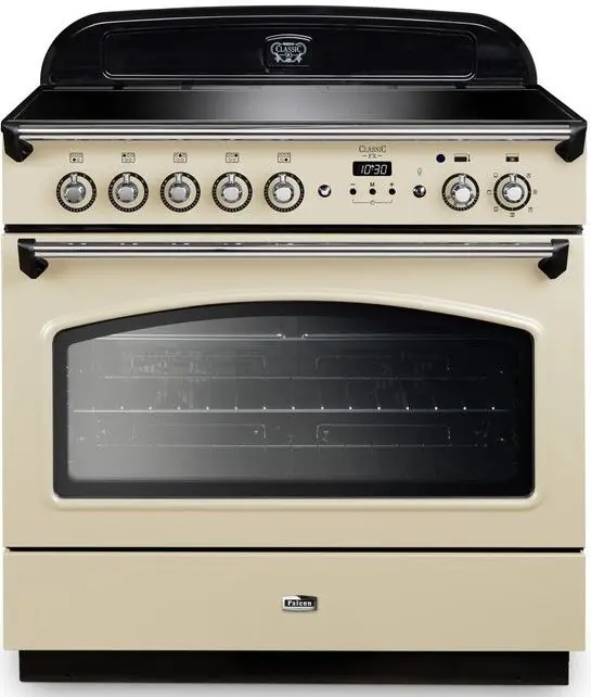 Uitverkoop Falcon CLAS90FXEICR/C-EU fornuis