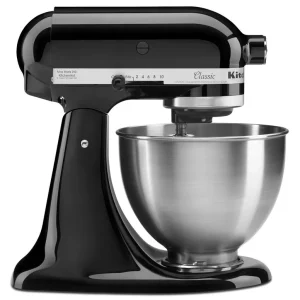 Snelle Levering KitchenAid 5K45SSEOB klein huishoudelijk