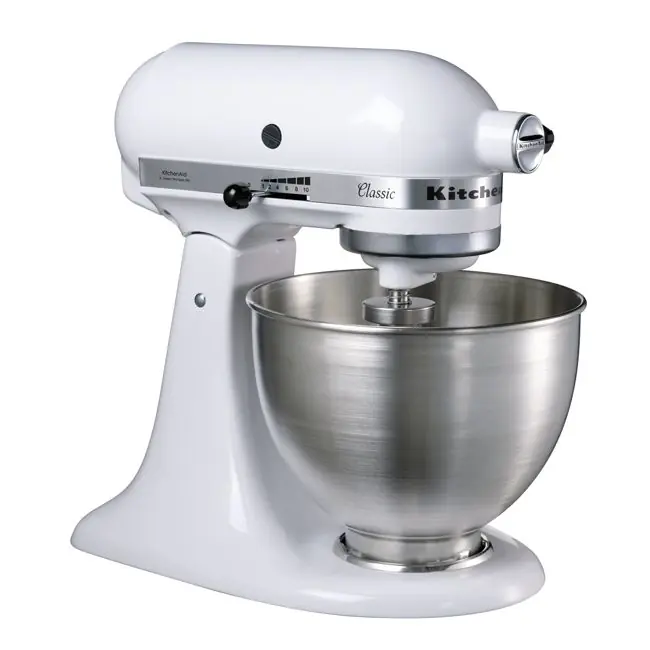 Nieuw KitchenAid 5K45SSEWH klein huishoudelijk