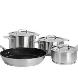 Exclusieve Aanbieding Miele KMTS5704-2 Fiskars All Steel pannen set (1,5 l/2, onderdeel