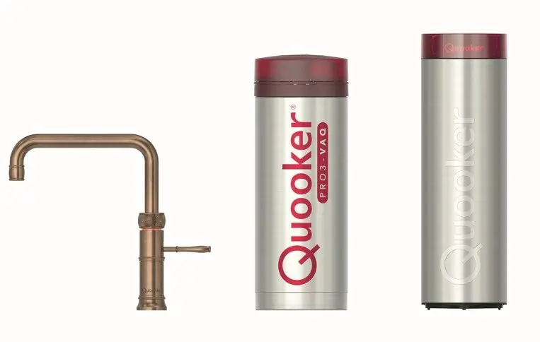 Betrouwbaar Quooker 22+CFSPTNCUBE kokendwaterkraan