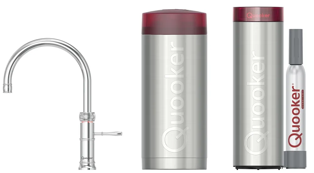 Quooker 22CFRCHRCUBE kokendwaterkraan Gratis Retour