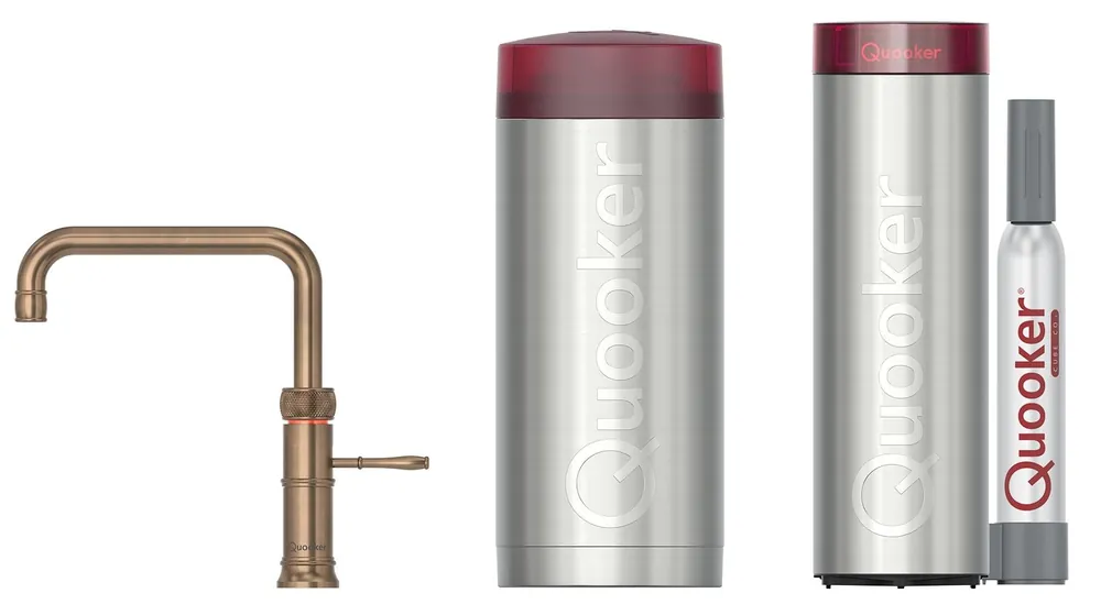 Beperkt Aanbod Quooker 22CFSPTNCUBE kokendwaterkraan