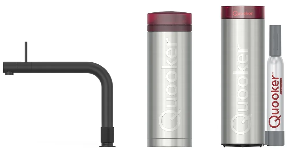 Favoriet Quooker 22FRONTBLKCUBE kokendwaterkraan