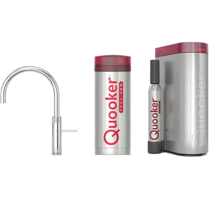 Quooker 3FRCHRCUBE kokendwaterkraan Fabrieksprijs