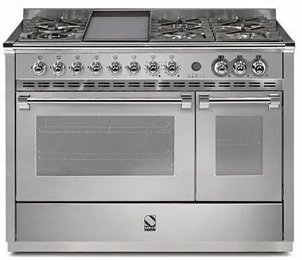 Shop Nu Steel A12FF6MSS fornuis