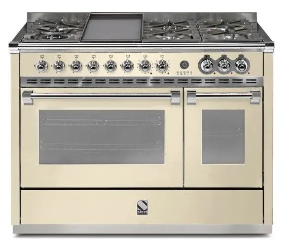Goedkoop Steel A12FF6TCR fornuis