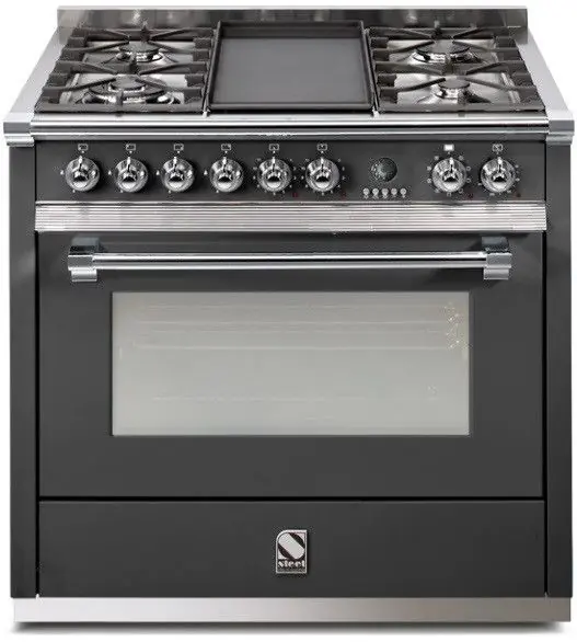 Exclusieve Aanbieding Steel A9F4BAN fornuis