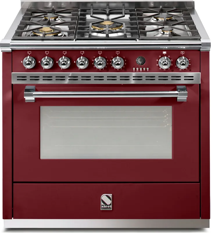 Steel A9F4MBR fornuis Weekendaanbieding