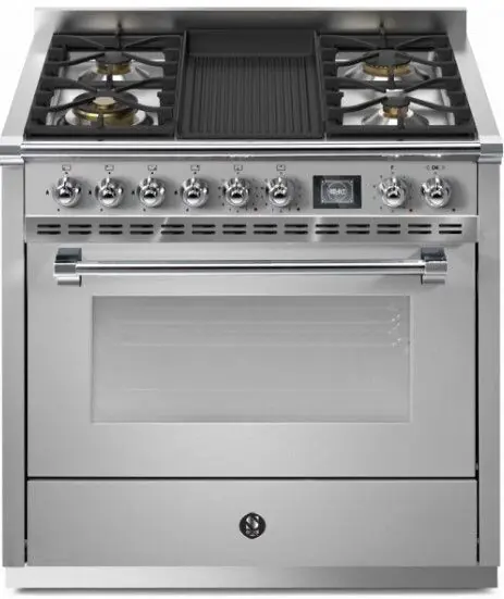 Flitsaanbieding Steel AQ9S-4B fornuis