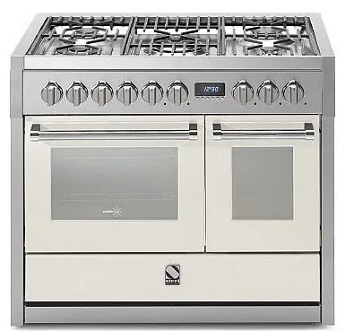 Finale Uitverkoop Steel G10SF6WNA fornuis