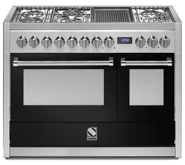 Hete Deal Steel G12FF6BBA fornuis