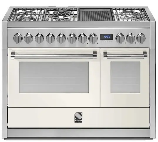 Steel G12SF6BNA fornuis Voordeelprijs