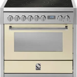 Steel G9F5FICR fornuis Weekendaanbieding