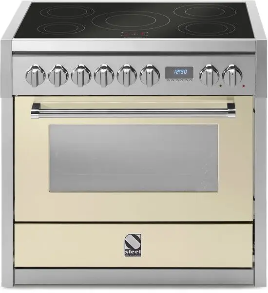 Steel G9F5FICR fornuis Weekendaanbieding