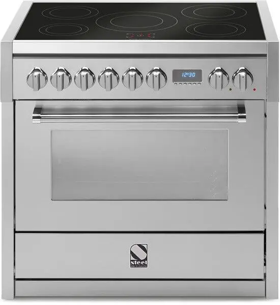 Exclusieve Aanbieding Steel G9S4TSS fornuis