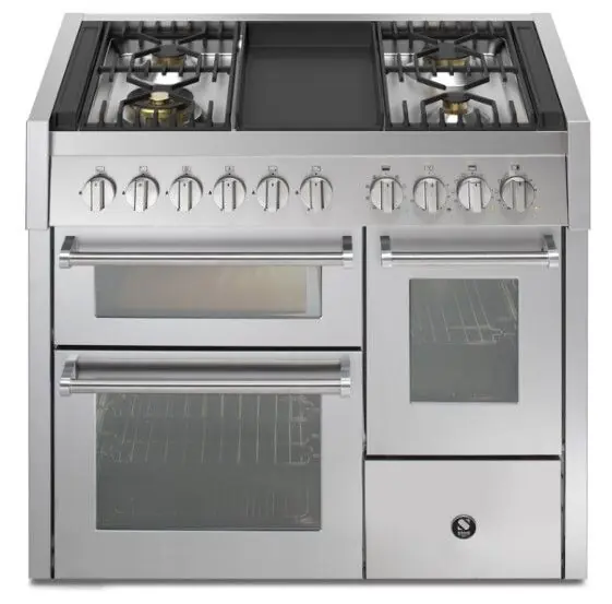 Steel GQ10SFF-4T fornuis Actieprijs