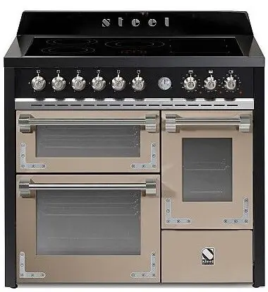 Steel X10FFF5FISA fornuis Premium