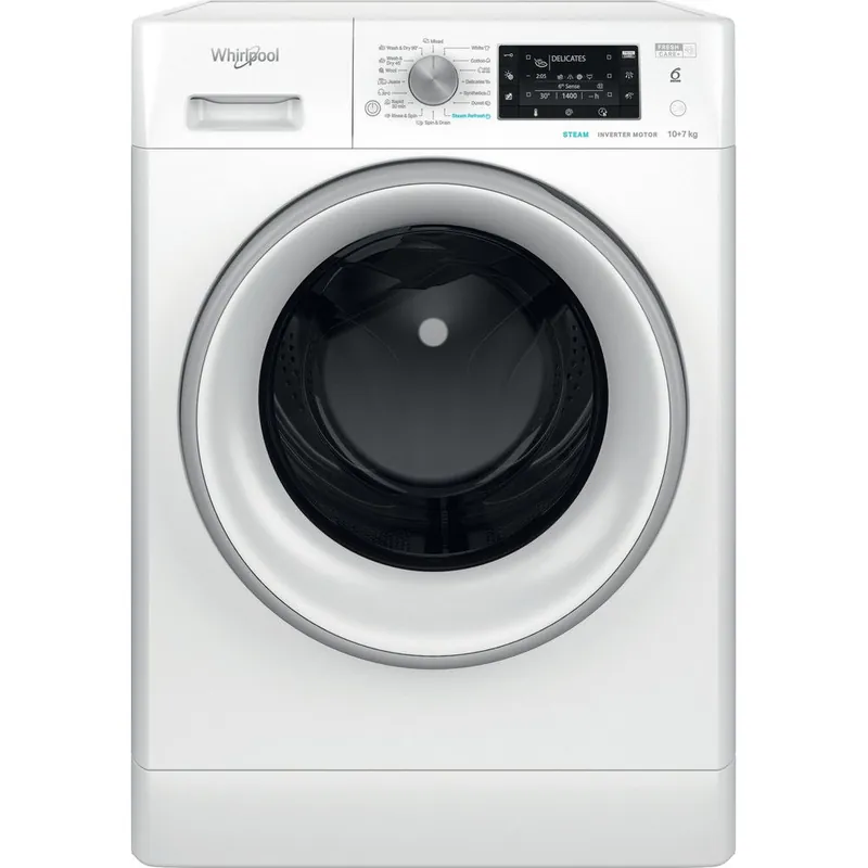 Whirlpool FFWDD1076258SVEE wasmachine Weekendaanbieding