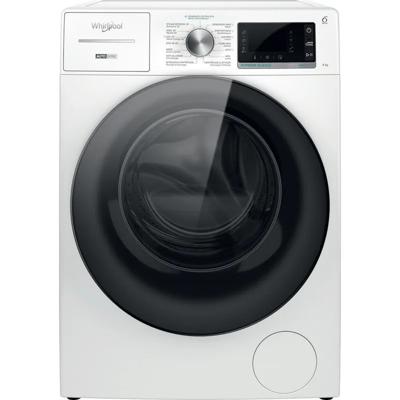 Whirlpool W8W946WBBE wasmachine Korting