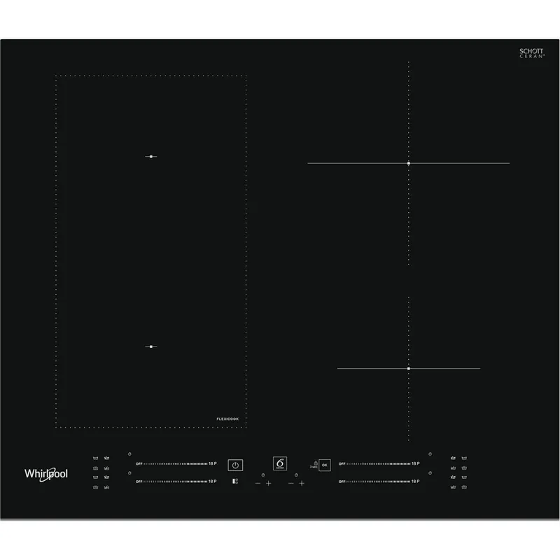 Bestseller WHIRLPOOL WLS6960BF kookplaat